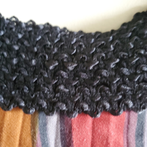 M.Miranda Flowy Prism Patterned Skirt - Picture 6 of 8